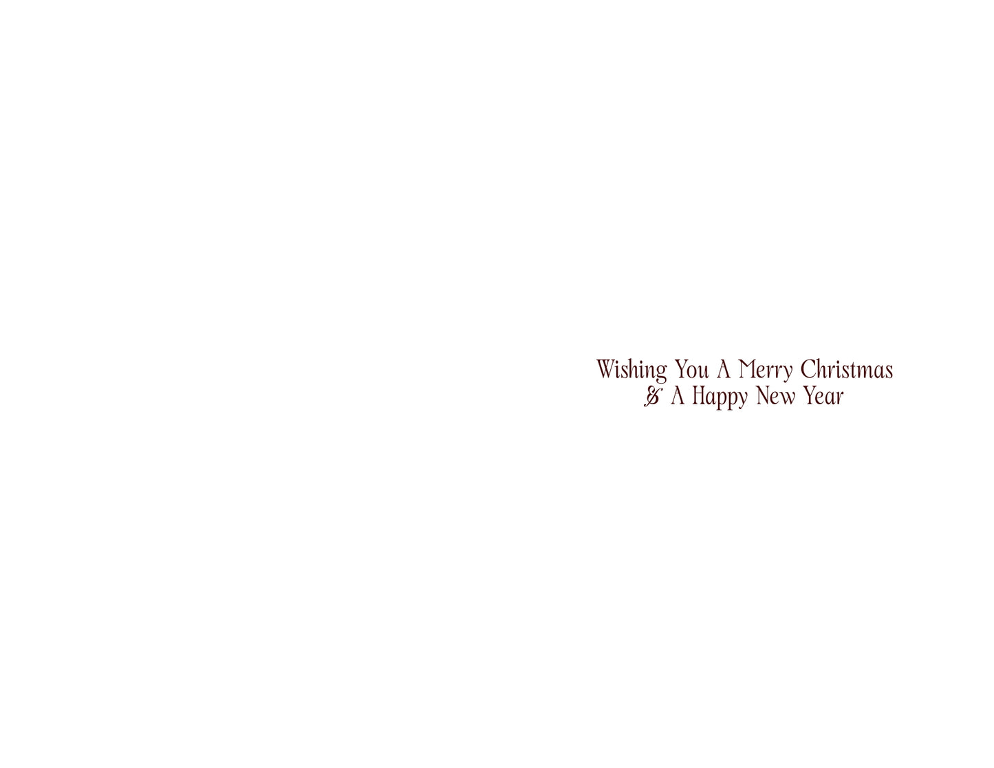 "Happy Holidays" Holiday Greeting Card
