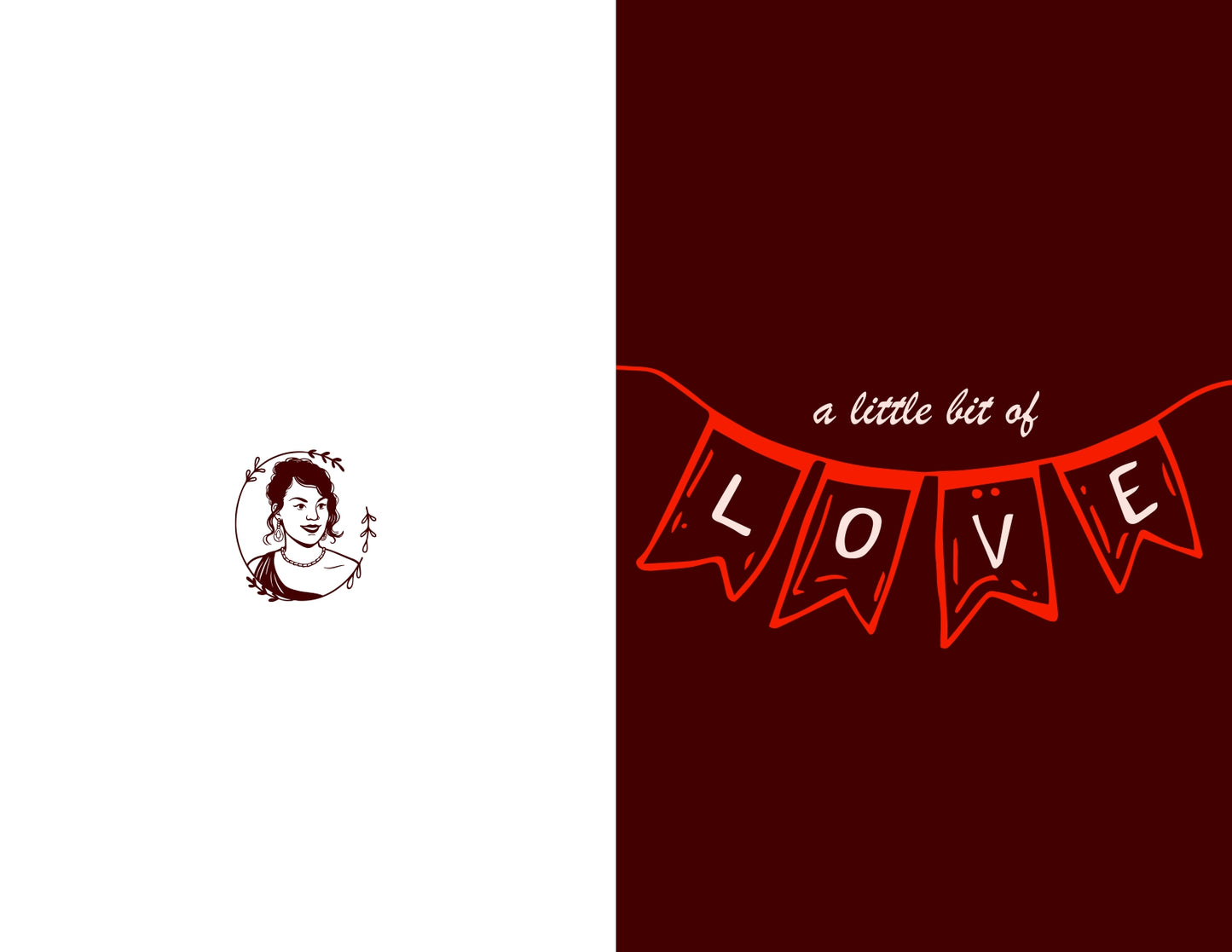 "L O V E" Holiday Greeting Card