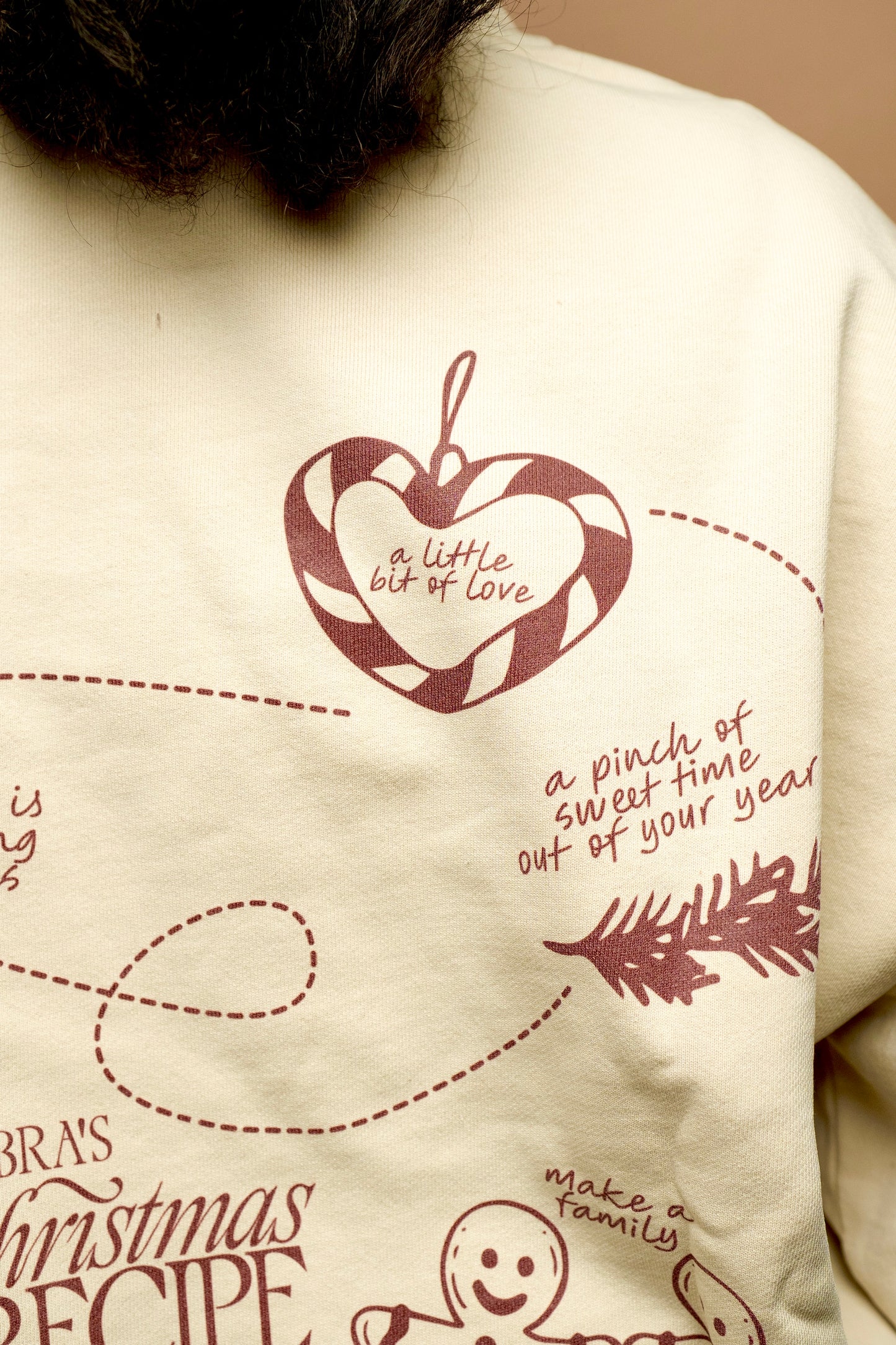 "Christmas Recipe" Snow Washed Crewneck – Limited Edition