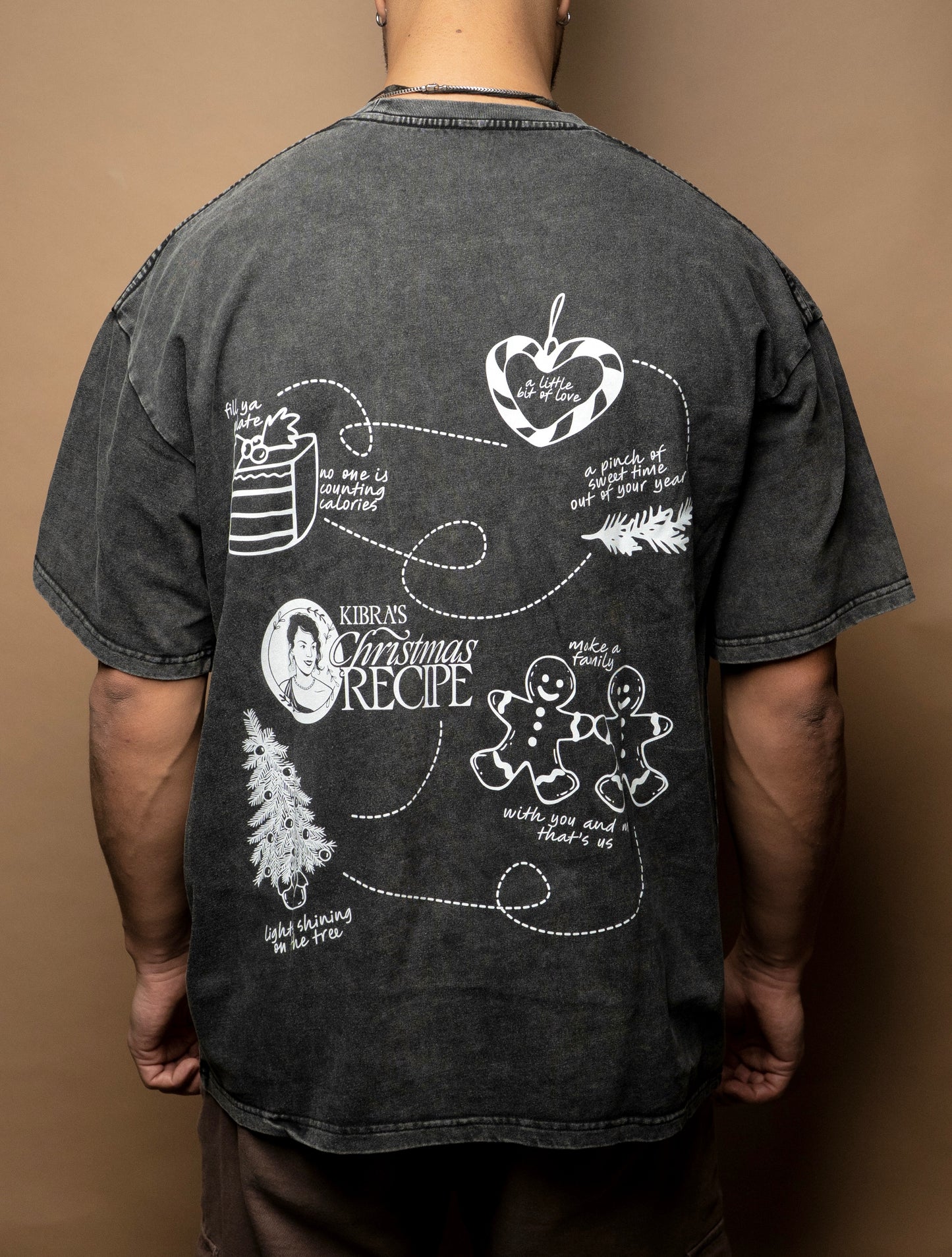 Christmas Recipe T-Shirt in Black – Limited Edition